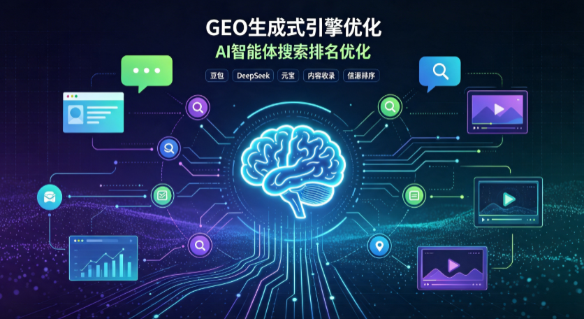 宿迁GEO 浪潮来袭：生成式引擎优化崛起，创作者争抢豆包、DeepSeek、元宝智能体流量入口